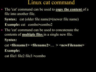 Linux commands | PPT