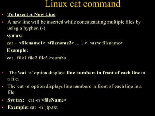 Linux commands | PPT