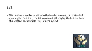 Linux commands | PPTX