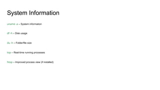 Comprehensive Guide to Essential Linux Commands for System Management ...