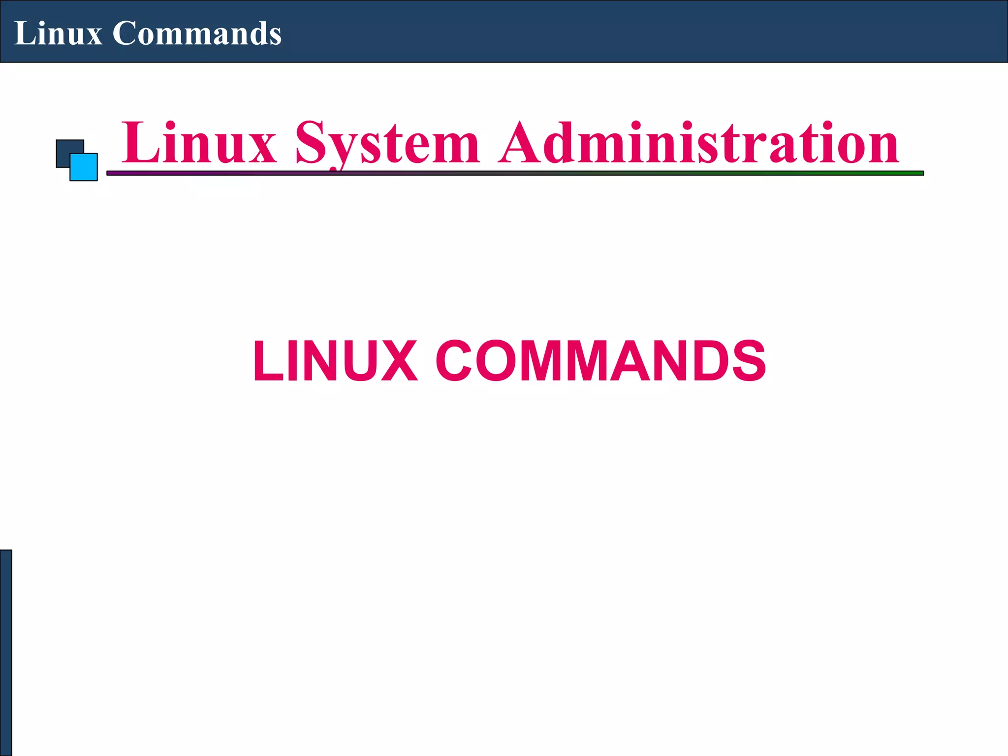 Linux commands and file structure | PPT | Free Download