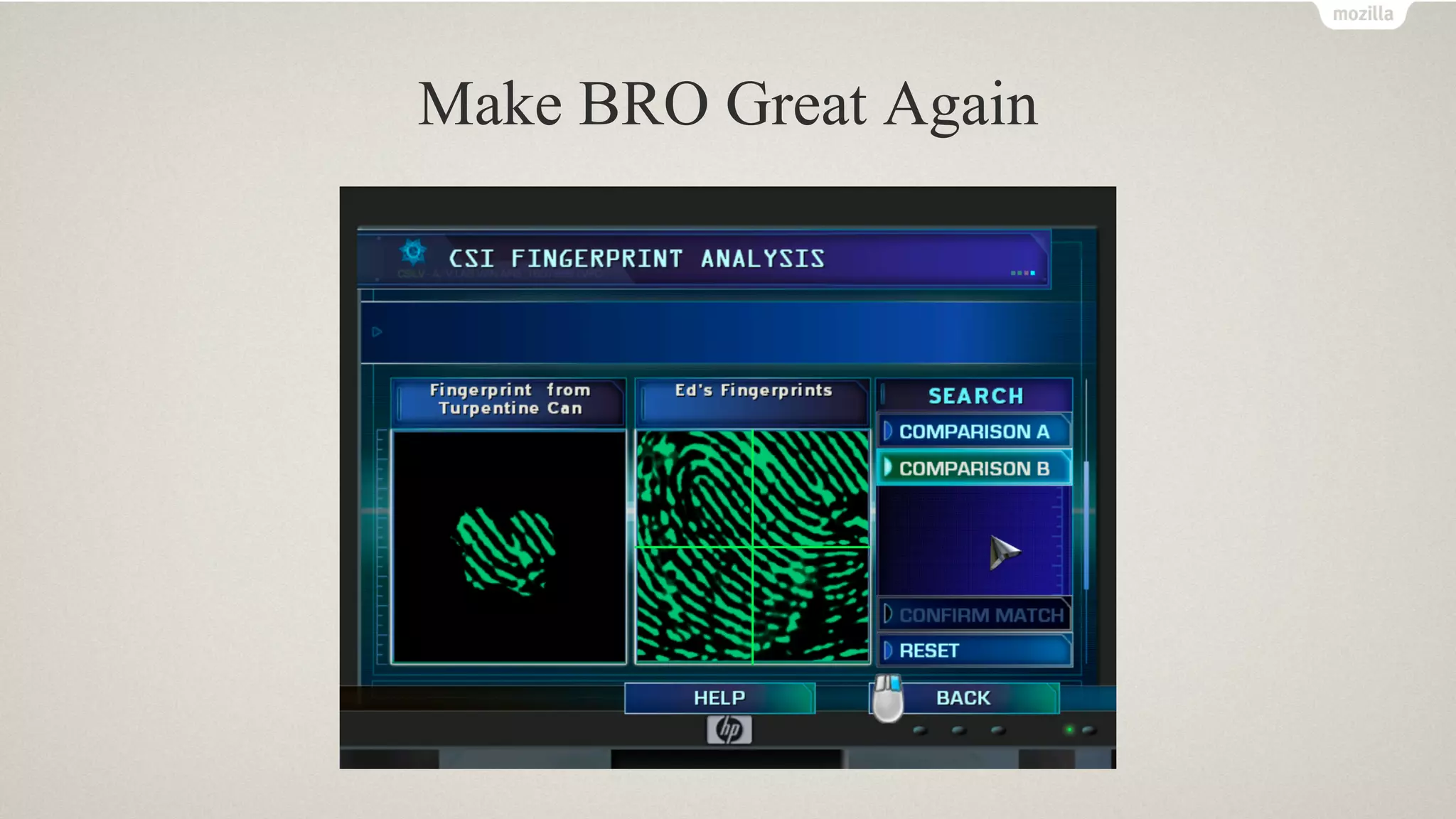 Make BRO Great Again
 