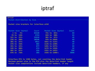 iptraf 
 