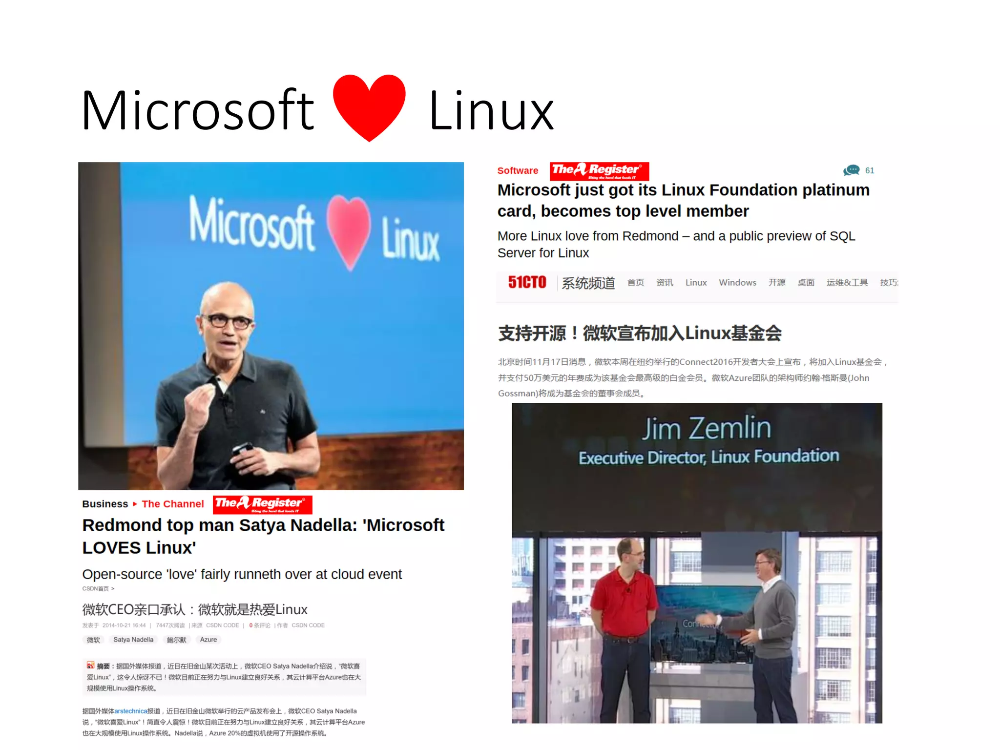 Microsoft Linux
 