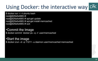 Linux containers and docker | PPT