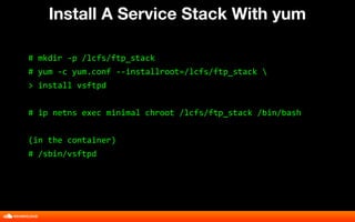 Linux Containers From Scratch | PDF