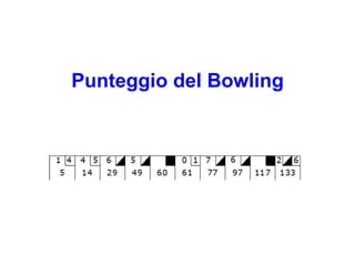 Punteggio del Bowling 