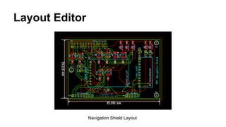 Layout Editor 
Navigation Shield Layout 
 