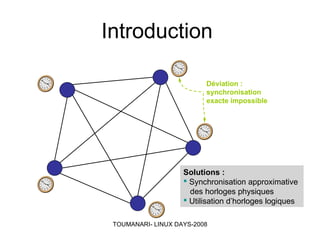 Simulations et applications réparties sous LINUX