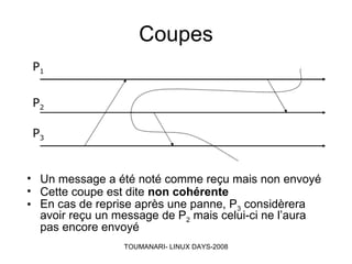 Simulations et applications réparties sous LINUX