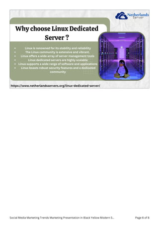 Harness the Power of Linux Dedicated Servers | PDF