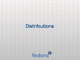 Distributions
 