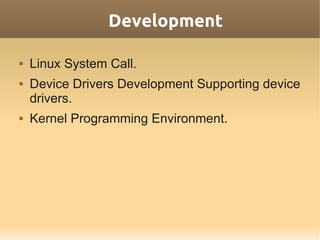 Linux device driver | PPT