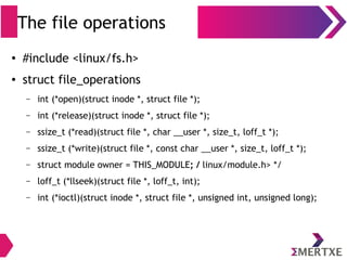 Linux device drivers | PDF