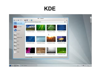 KDE
 