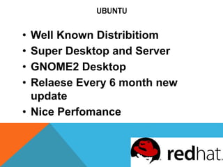 Linux distributions | PPTX