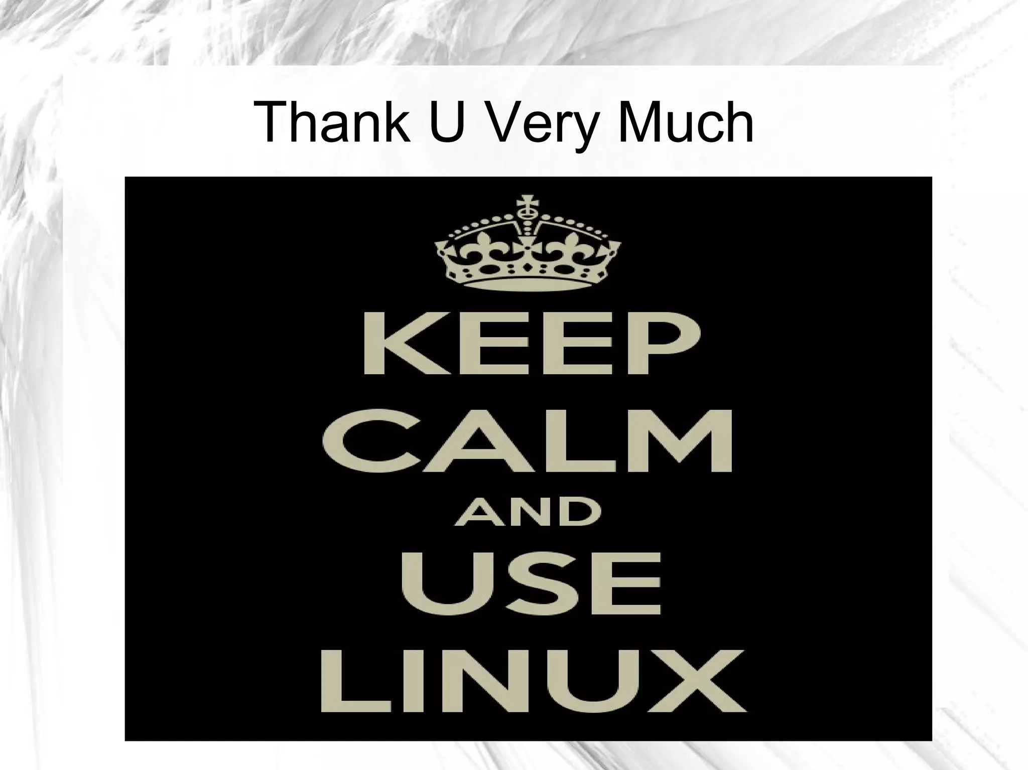 Thank U Very Much
 