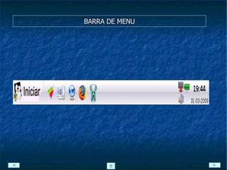 BARRA DE MENU 
