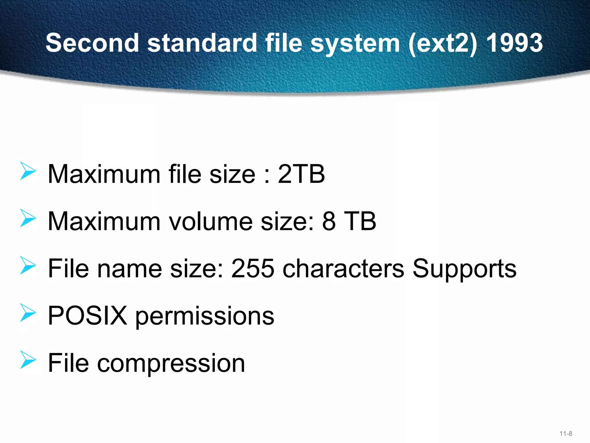 Linux file system | PPT | Operating Systems | Computer Software and ...