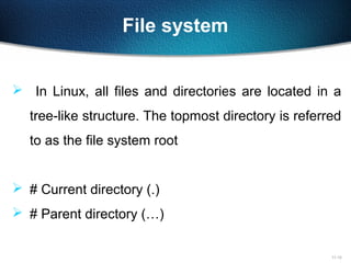 Linux file system | PPT