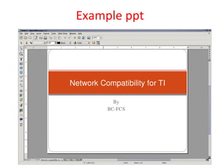 Example ppt
 