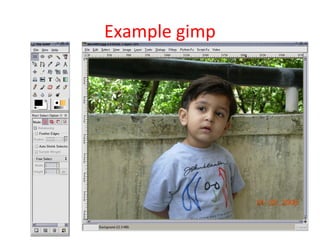 Example gimp
 