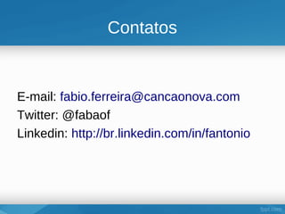 Contatos


E-mail: fabio.ferreira@cancaonova.com
Twitter: @fabaof
Linkedin: http://br.linkedin.com/in/fantonio
 