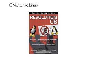 GNU,Unix,Linux
 
