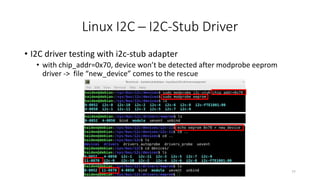Linux I2C | PPTX