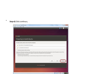 how to install ubuntu using virtual machine | PPTX