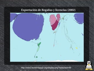 Exportación de Regalías y licencias (2002)




http://www.worldmapper.org/display.php?selected=99
 