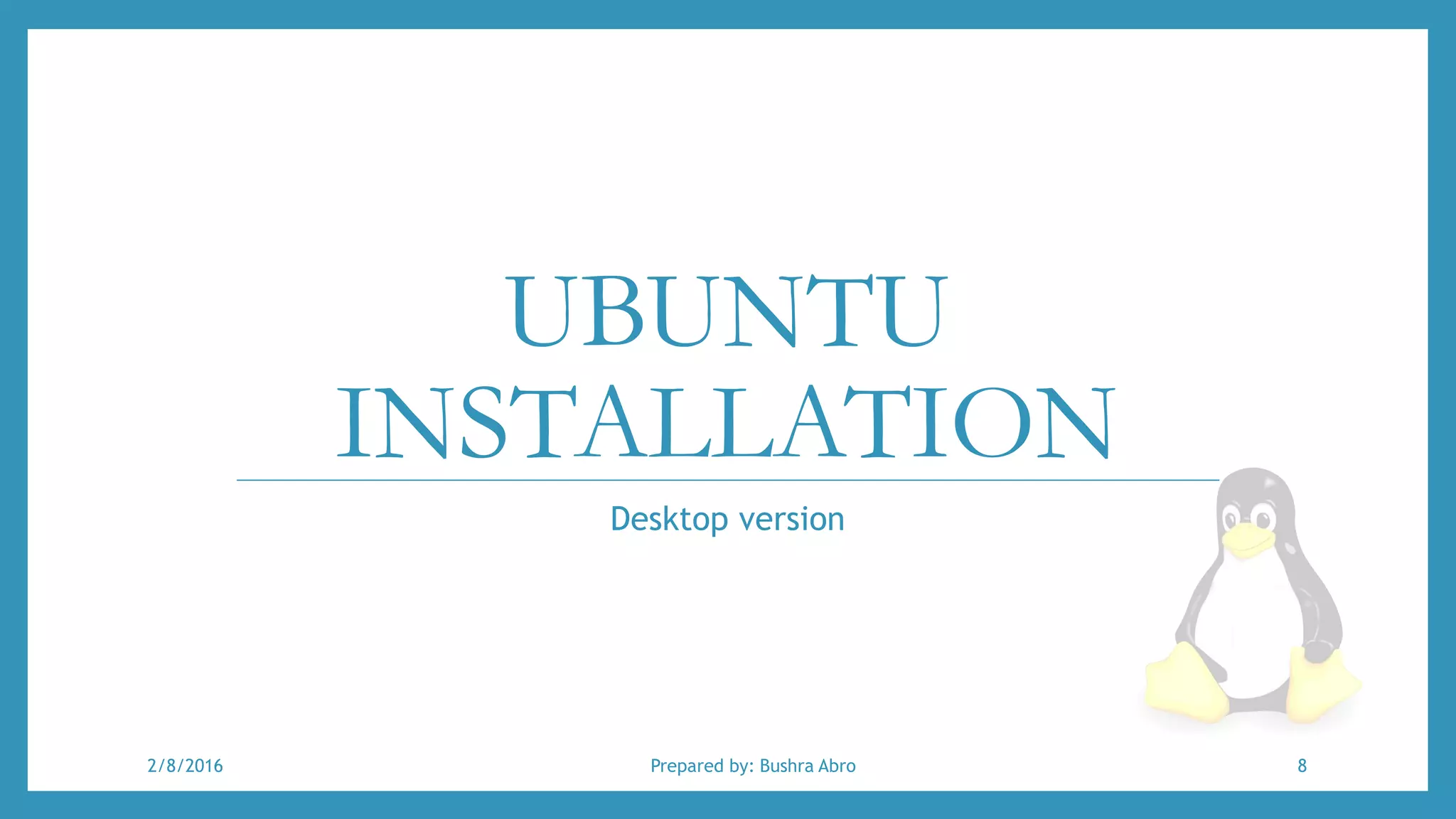 Linux introduction | PPT