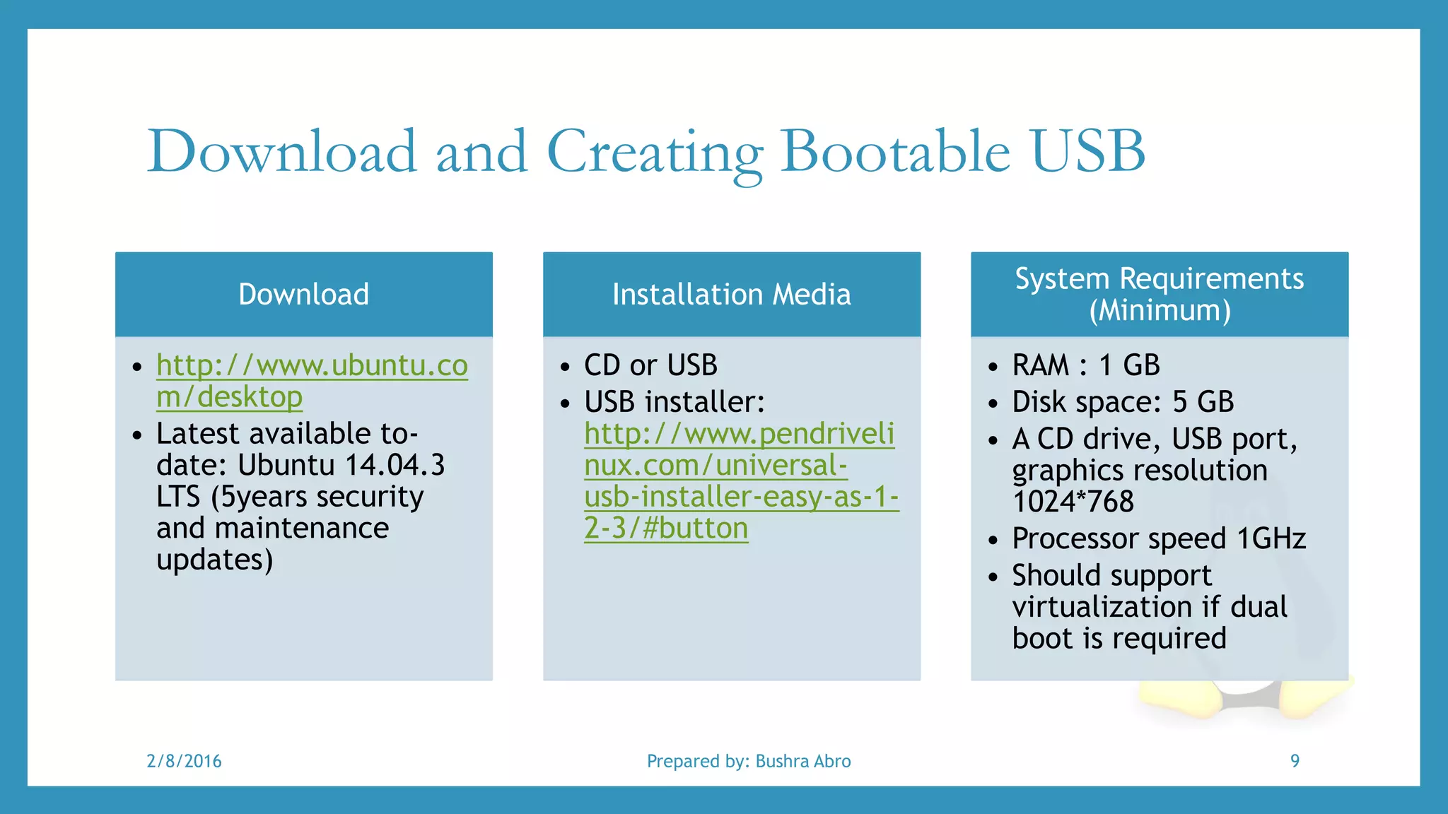 Linux introduction | PPT
