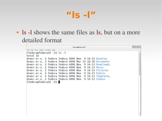 Linux intro 2 basic terminal | PDF