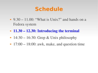 Linux intro 2 basic terminal | PDF