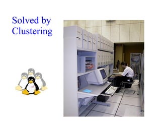 Solved by
Clustering
 