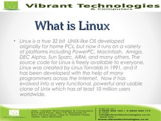 Linux - Introductions to Linux Operating System | PPT