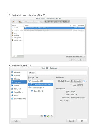 3. Navigate to source location of the OS
4. When done, select OK.
 