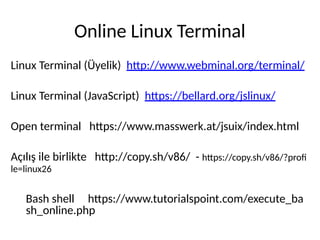 Linux İşletim Sistemi - Güncelleme - 2023 | PDF
