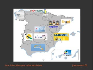 linux: informática para redes asociativas   jovencuentro 08 
