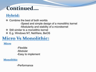 Linux kernel | PPTX