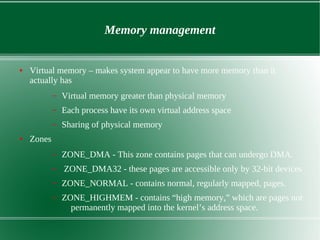 Linux kernel architecture | PDF