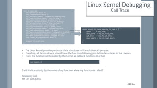 Linux kernel debugging | PPT