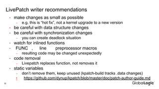 Linux Kernel Live Patching | PDF