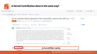 UbuCon Asia 2022 | Breaking Down the Entry Barriers on Linux Kernel Networking Stack 11
Is Kernel Contribution done in the same way?
Pull Request 존재 확인
As KernelPRBot replied,
 
