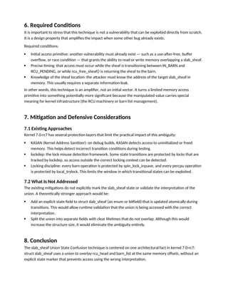Exploiting Linux Kernel 7.0-rc7 Use-After-Free via slab_sheaf Union ...