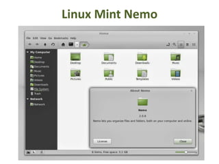 Linux Mint Nemo
 