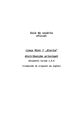 Linux mint apostila | PDF