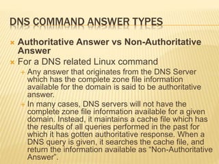 Linux networking commands | PPTX