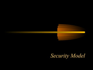 Security Model
 